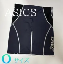 ASICS メンズ競泳水着 ネイビー Oサイズのサムネイル