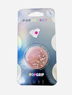 【新品未開封】POPSOCKETS＊POPGRIP LUXE ラメスター⭐︎ピンク