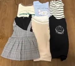 子供用カジュアルトップスセット　女の子