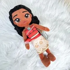 タグ付き 美品 ディズニー モアナと伝説の海 モアナ マウイ ぬいぐるみ