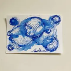 『 深円（しんえん） 』　ポストカード　原画