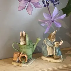 フロプシーのこどもたち フィギュリン ピーターラビット ボーダー