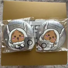 ちいかわ ヒロアカ コラボ 缶バッジ うさぎ ミルコ