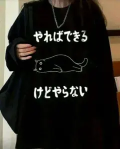 【新品・未使用】おもしろネタ 長袖Tシャツ XLサイズ