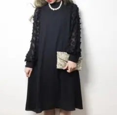 dot&stripes child woman 長袖 ワンピース 結婚式