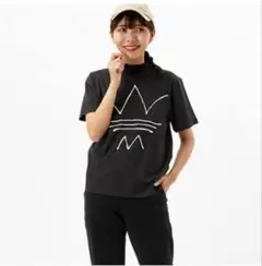 タグあり　adidas originals TEE BLACK MELANGE