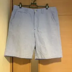 L.L.Bean エルエルビーン オックスフォード ショーツ 32W 水色のサムネイル