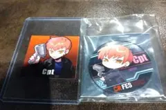 CRフェス 缶バッジ ＆フードステッカー　Cpt
