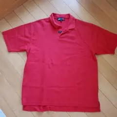 ルコックGOLF COLLECTION レッド ポロシャツ Lサイ
