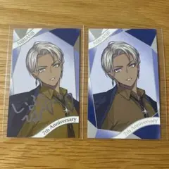 にじさんじ 7周年 チェキ カード レア ノーマル イブラヒム セット