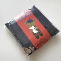 【新品未開封】familiar×BAGGU エコバッグ　Mサイズ　グレー