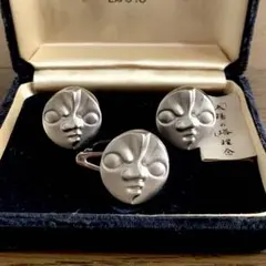 岡本太郎 タイピン&カフリンクスセット(ケース付き) 岡本太郎 タイピン&カフリンクスセット(ケース付き)