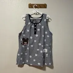 くまのがっこう エプロン 保育士