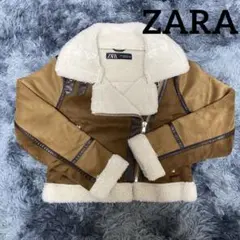 【ZARA】ムートンジャケット　XS