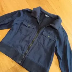コムサイズム　ジャケット　ブルゾン　長袖上着　130 ジップアップ