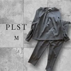 近年モデル プラステ パール付きブラウス セットアップ ウォッシャブル 伸縮性