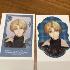 にしさんじ エクスアルビオ ウィンターデート2025 チェキ ステッカー