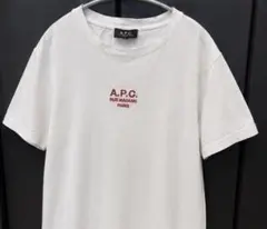 A.P.C. ロゴ刺繍 Tシャツ ホワイトのサムネイル