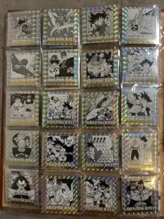ドラゴンボール40周年記念シールウエハース2全42種コンプリートセット