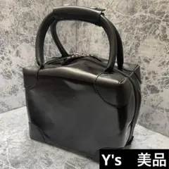 Y's美品ブラックレザー ハンドバッグ 両側フロントポケット 2026年最新】Y's レディース ハンドバッグの人気アイテム - メルカリ