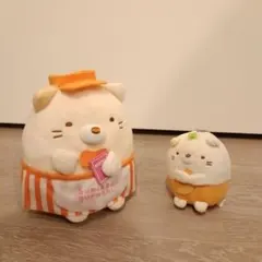 すみっコぐらしねこのぬいぐるみ2点セット