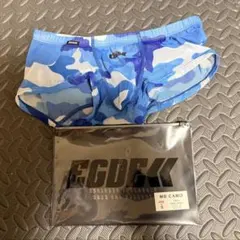 EGDE MB CAMO メッシュショートボクサー ブルー　Sサイズ