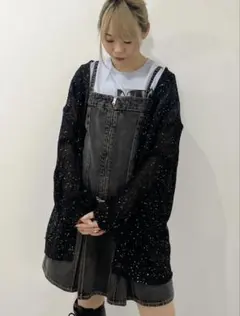 シャイニーカーディガン