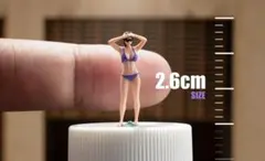 1/64 フィギュア 水着 女性 ジオラマ用のサムネイル