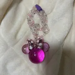 ディズニーミニー光るネックレスペンダント
