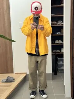 古着　コーデセット　bluco ブラックレーベル　ゴールドスクール　Eddie