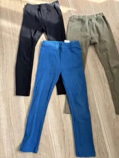 デビロック　ウルトラストレッチパンツ130センチ3本セット