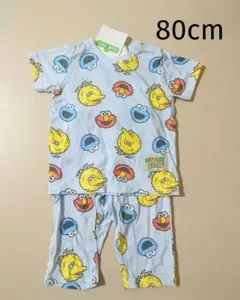 新品 セサミストリート 半袖パジャマ 80cm Tシャツ パンツ