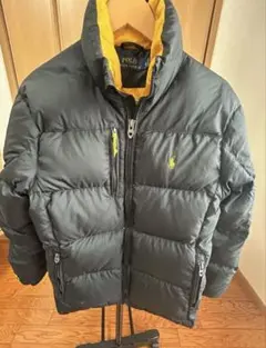 ポロ・ラルフ・ローレン グレー ダウンジャケット