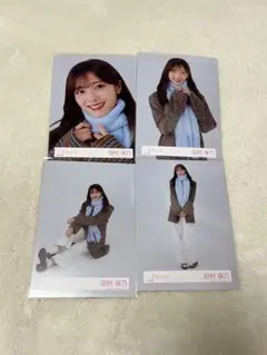 櫻坂46 生写真 田村保乃 マフラーコーデ コンプ