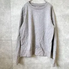 テックギア トレーナー クルーネック 指穴 M 色 綿混 運動 普段着