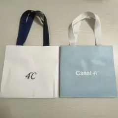 4℃ Canal4℃ ショップ袋 セット 紙袋 ショッパー ギフト