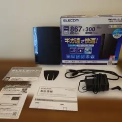 ELECOM 無線LANルーター WRC-1167GBK-S