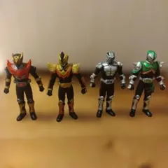 仮面ライダー龍騎 ソフビ フィギュア 4体セットのサムネイル