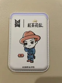 홍차 꽃전 자석 카드 케이스 TinyTAN 콜라보 아이템 V