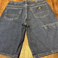 Dickies ダークデニム ショートパンツ32インチ