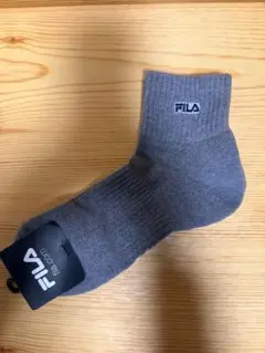 新品 フィラ FILA グレー ソックス 約25-27cm