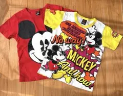BABY DOLL ミッキーマウス Tシャツ 130 2枚セット