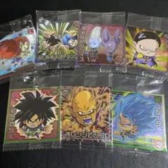 ドラゴンボールウエハースシール・ゴジータ・ブロリー・オレンジピッコロなど・未開封