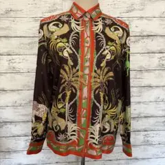 2026年最新】EMILIO PUCCI 素材：シルク レディース 長袖 シャツ