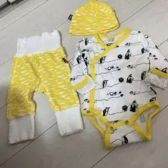 ムーミン柄 ベビー服 3点セット