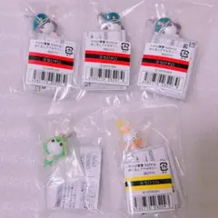 ケロロ軍曹　ちびケロめじるしアクセサリー　ギロロ　ケロロ　クルルセット