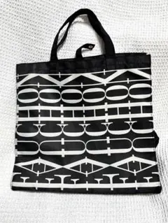 FAUCHON フォション トートバッグ エコバッグ ブラック ロゴ サブバッグ