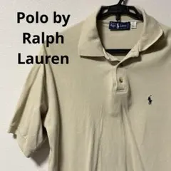 Polo by Ralph Lauren ベージュ ポロシャツ Lサイズ