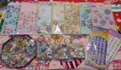 マ*ロ様 激安スタート【完成品】豪華ミニシール帳　ボンボンドロップシール他④　1