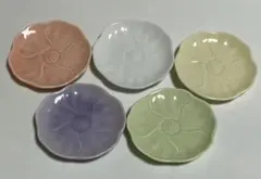 花型の小皿セット 5枚